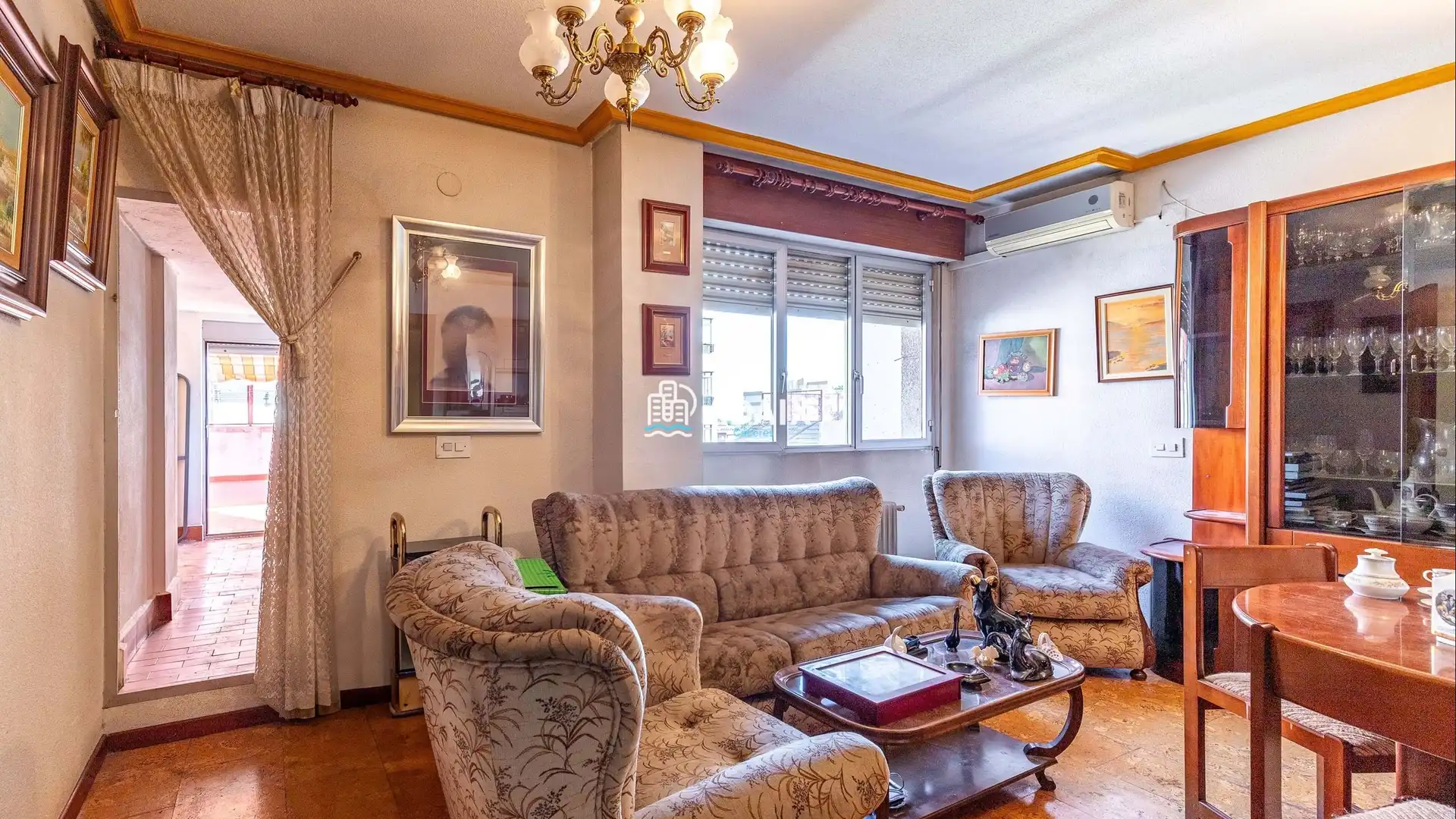 Living room of Flat for sale in Cáceres Capital  with Air Conditioner, Heating and Terrace