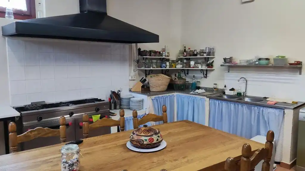 Cuina de Casa o xalet en venda en Masarac i Vilarnadal amb Aire condicionat, Calefacció i Jardí privat