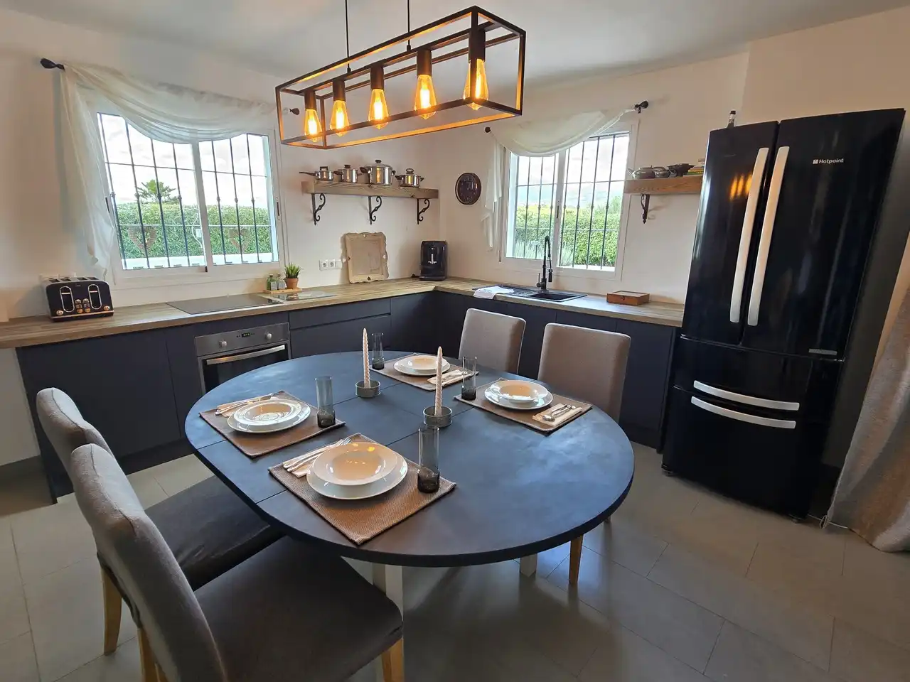 Cocina de Casa o chalet en venta en Alcaucín con Aire acondicionado y Piscina