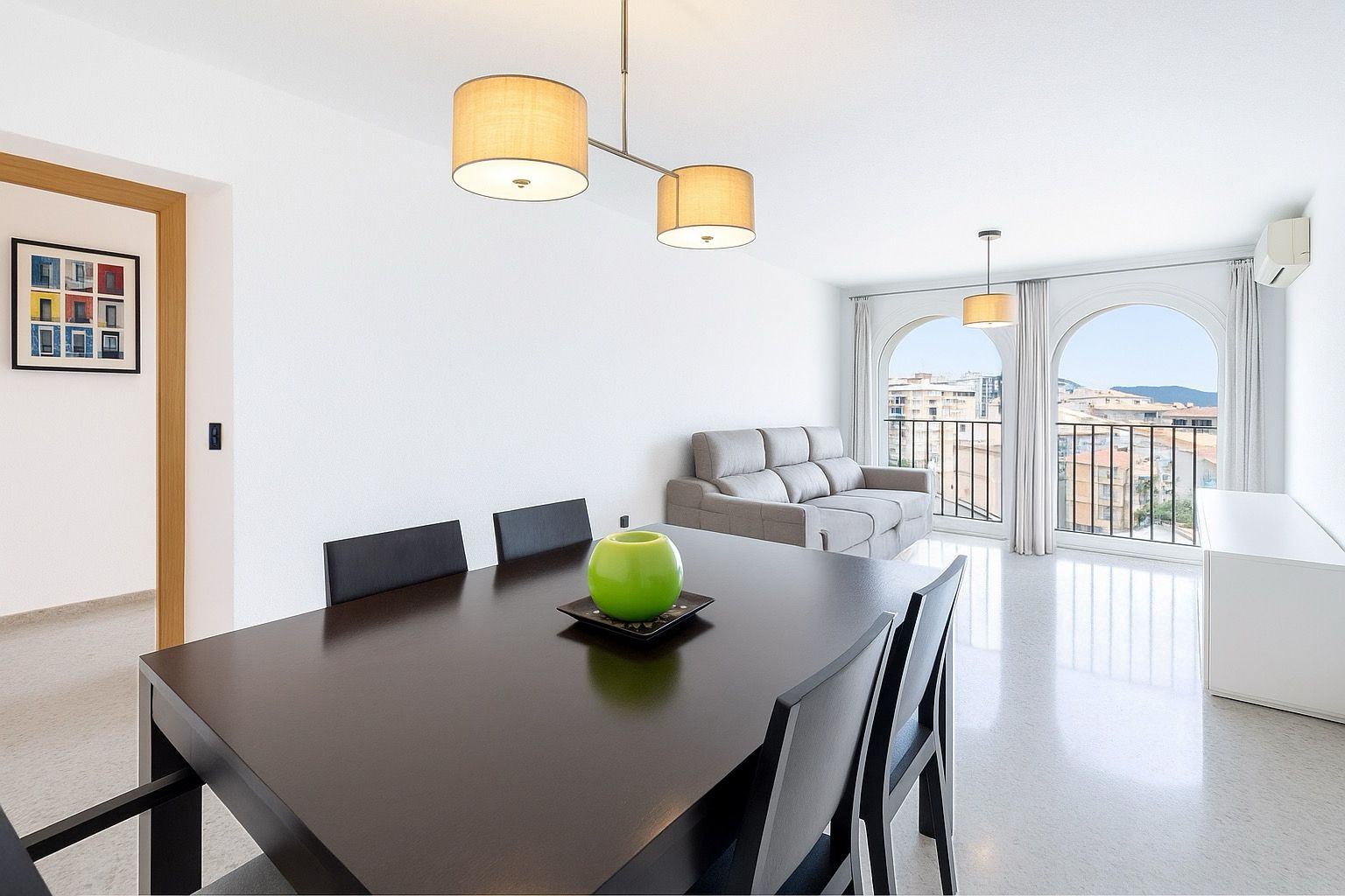 Dining room of Flat for sale in Fuengirola  with Air Conditioner, Heating and Parquet flooring