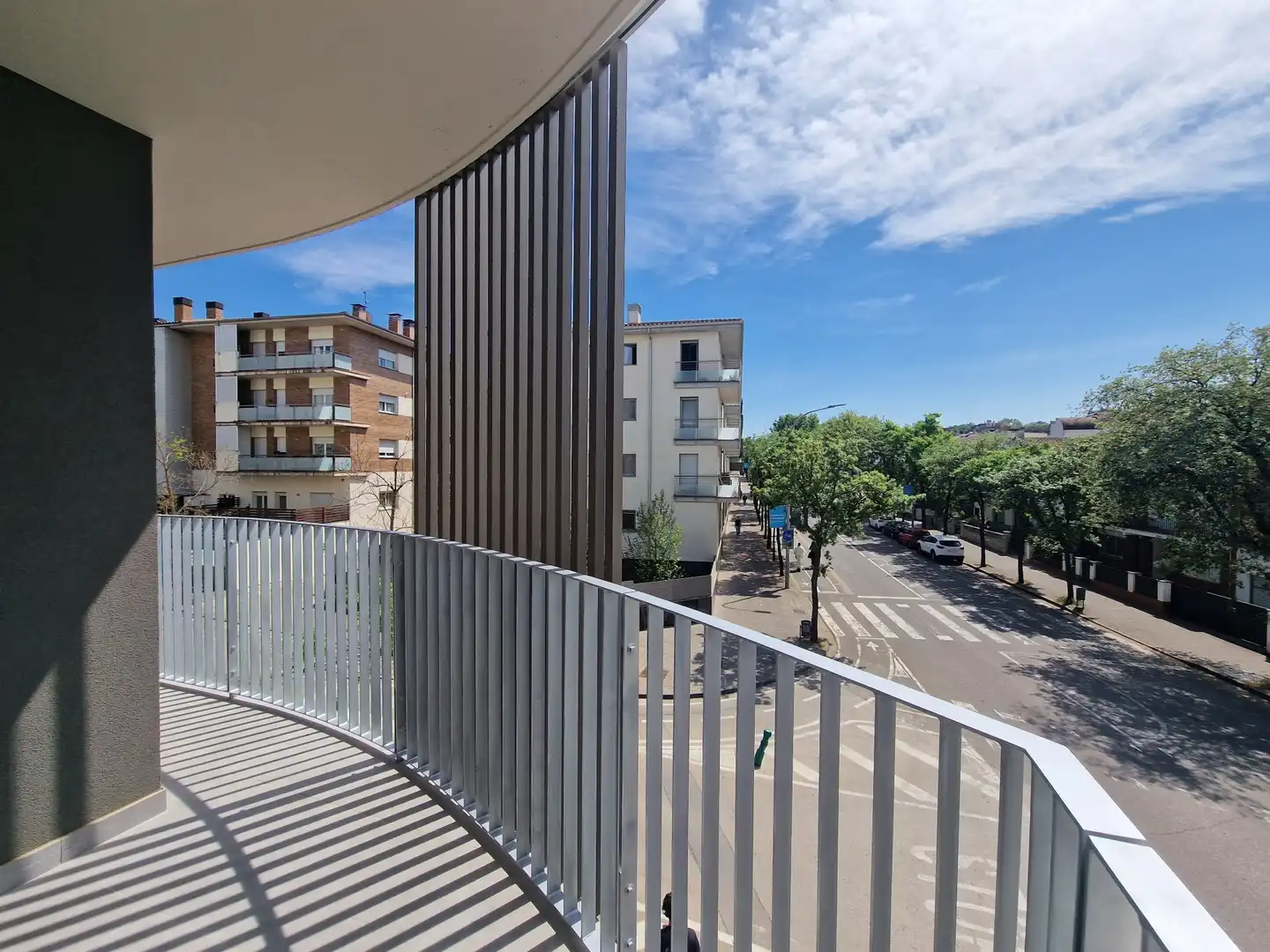 Terraza de Piso de alquiler en Girona con Aire acondicionado, Calefacción y Trastero