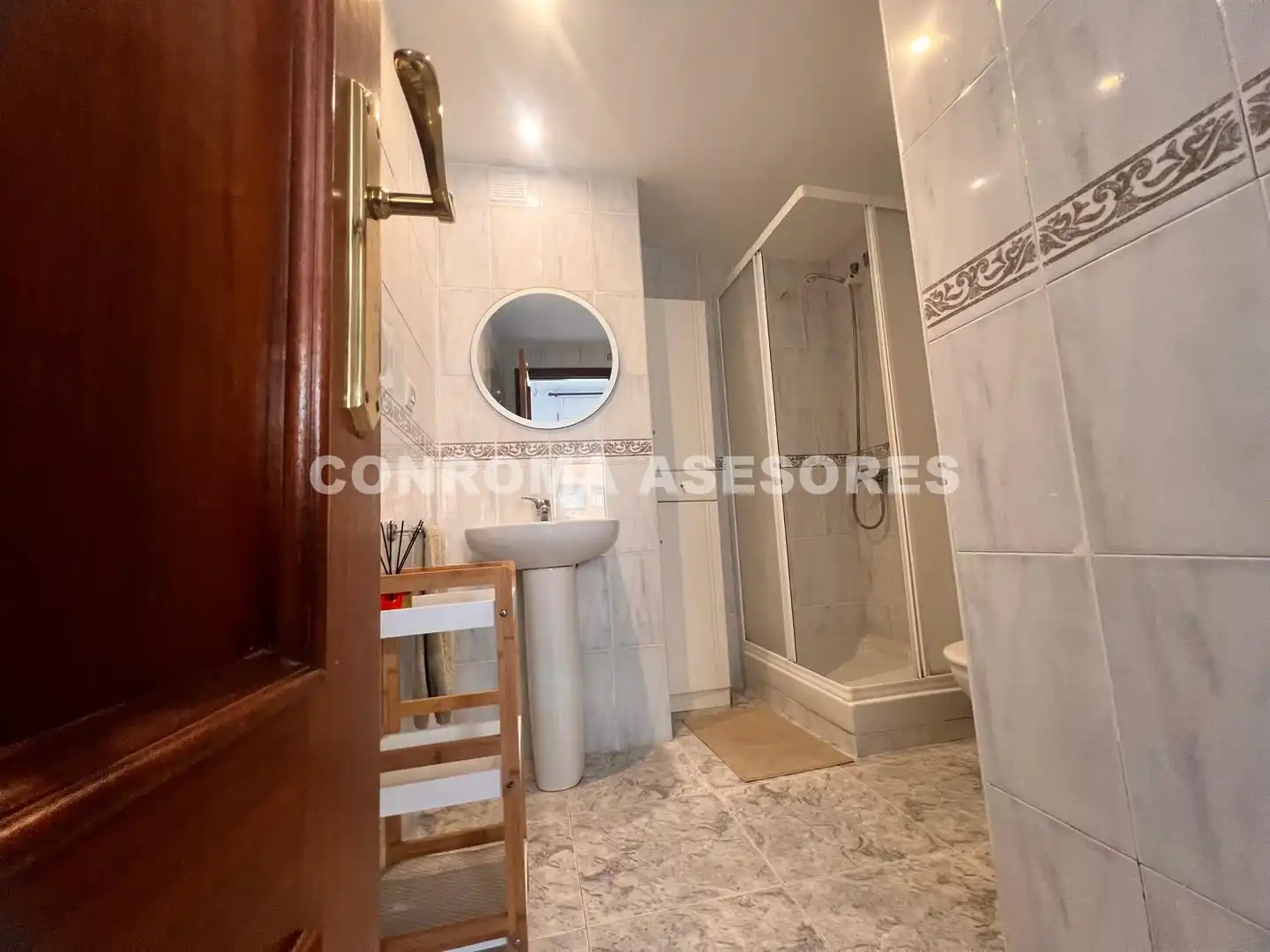 Badezimmer von Maisonette zum Verkauf in Lloret de Mar mit Klimaanlage, Heizung und Balkon