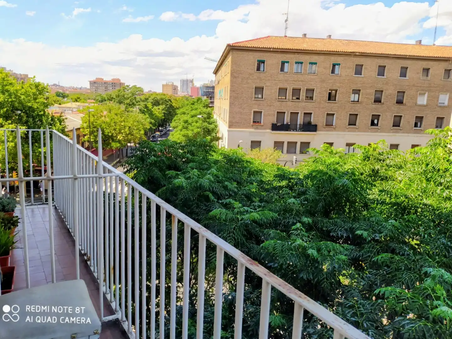 Vista exterior de Piso de alquiler en Zaragoza con Calefacción, Amueblado y Horno