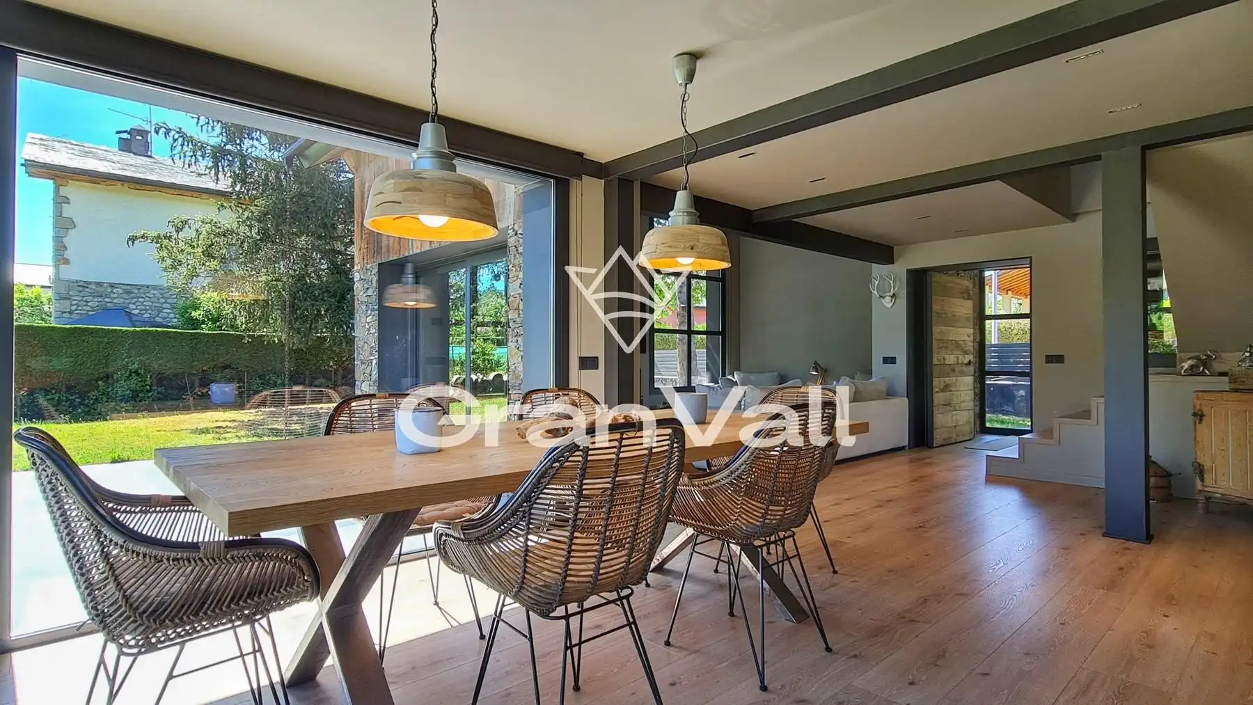 Esszimmer von Haus oder Chalet zum Verkauf in Puigcerdà mit Heizung, Privatgarten und Terrasse