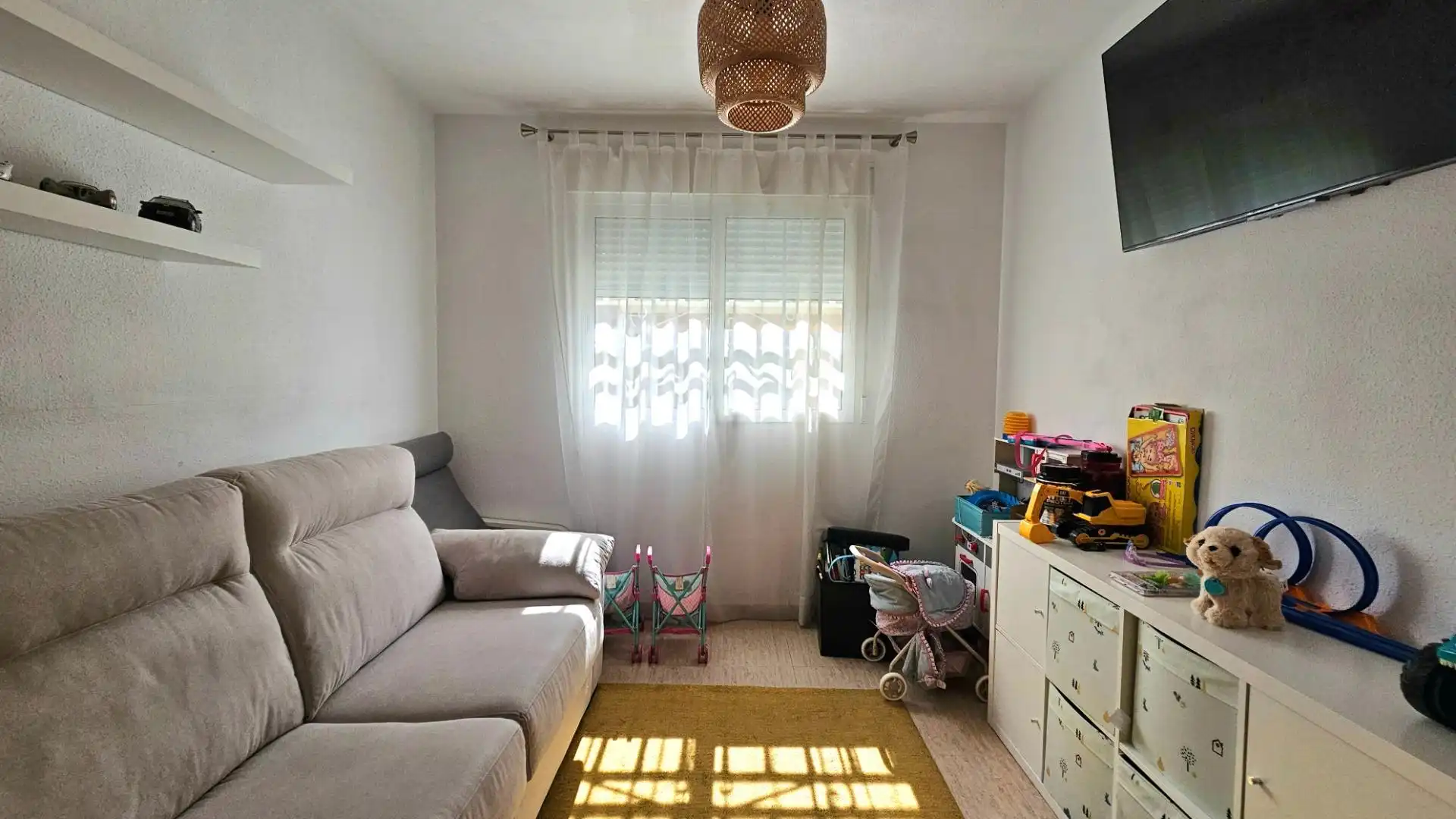 Sala d'estar de Casa adosada en venda en Cartagena amb Aire condicionat, Calefacció i Jardí privat