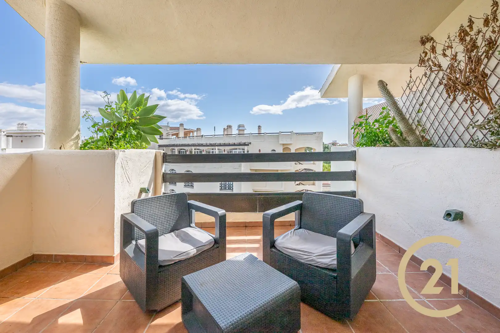 Terrassa de Dúplex en venda en Estepona amb Aire condicionat, Terrassa i Moblat
