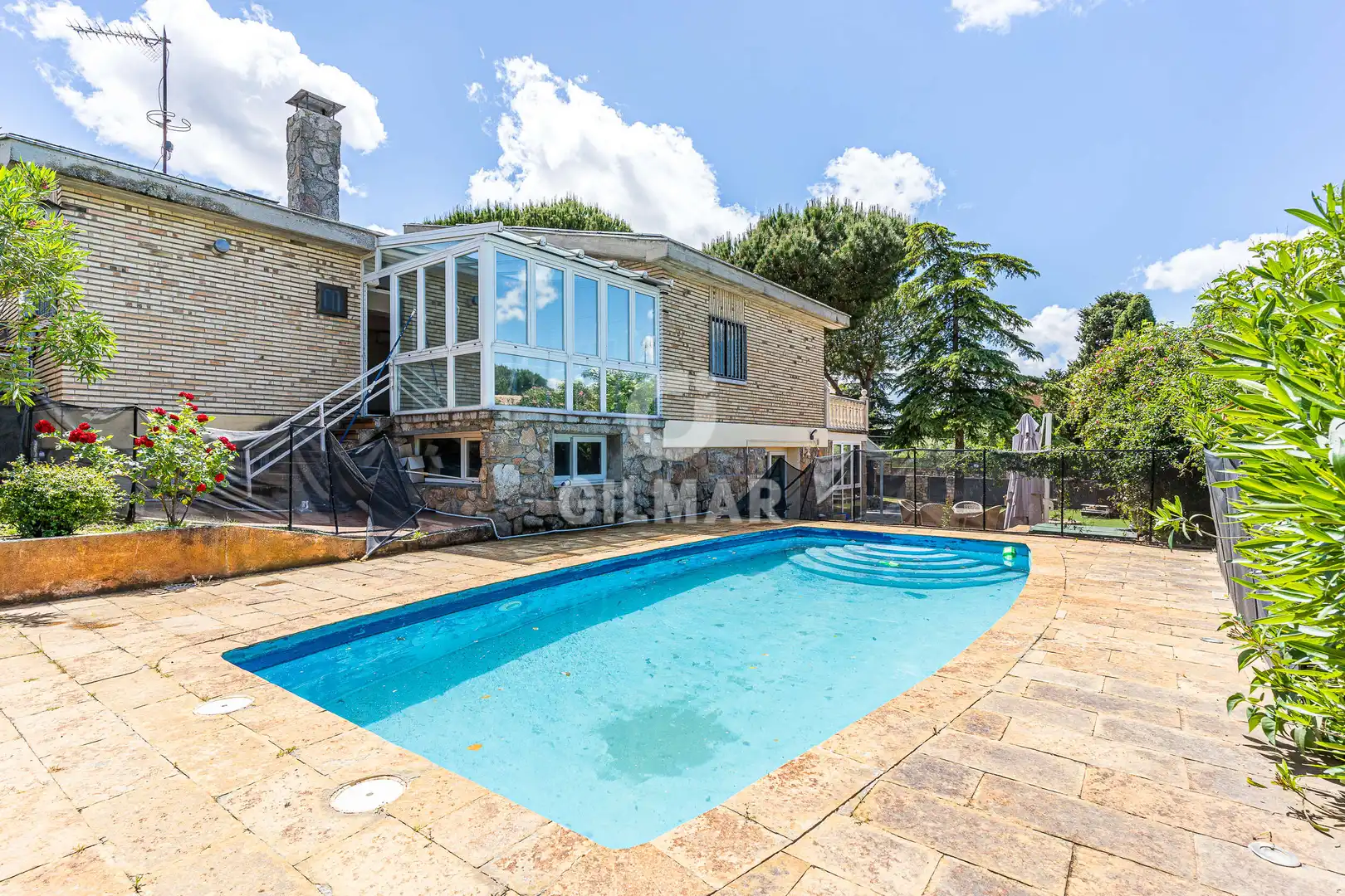Piscina de Casa o chalet en venta en Boadilla del Monte con Calefacción, Jardín privado y Piscina