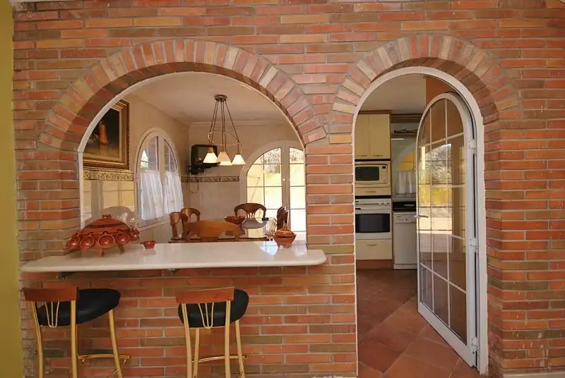 Cocina de Casa o chalet en venta en Maçanet de la Selva con Calefacción, Jardín privado y Piscina