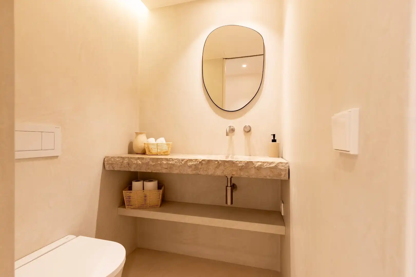 Baño de Casa o chalet en venta en Búger con Aire acondicionado, Calefacción y Jardín privado