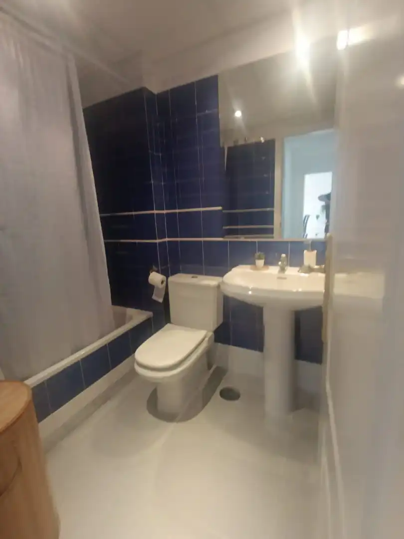 Baño de Apartamento de alquiler con opción a compra en Málaga con Aire acondicionado, Terraza y Trastero