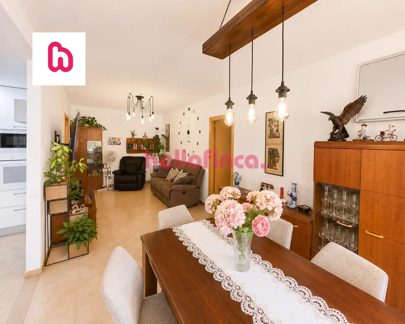 Living room of Flat for sale in Sant Celoni, Barcelona