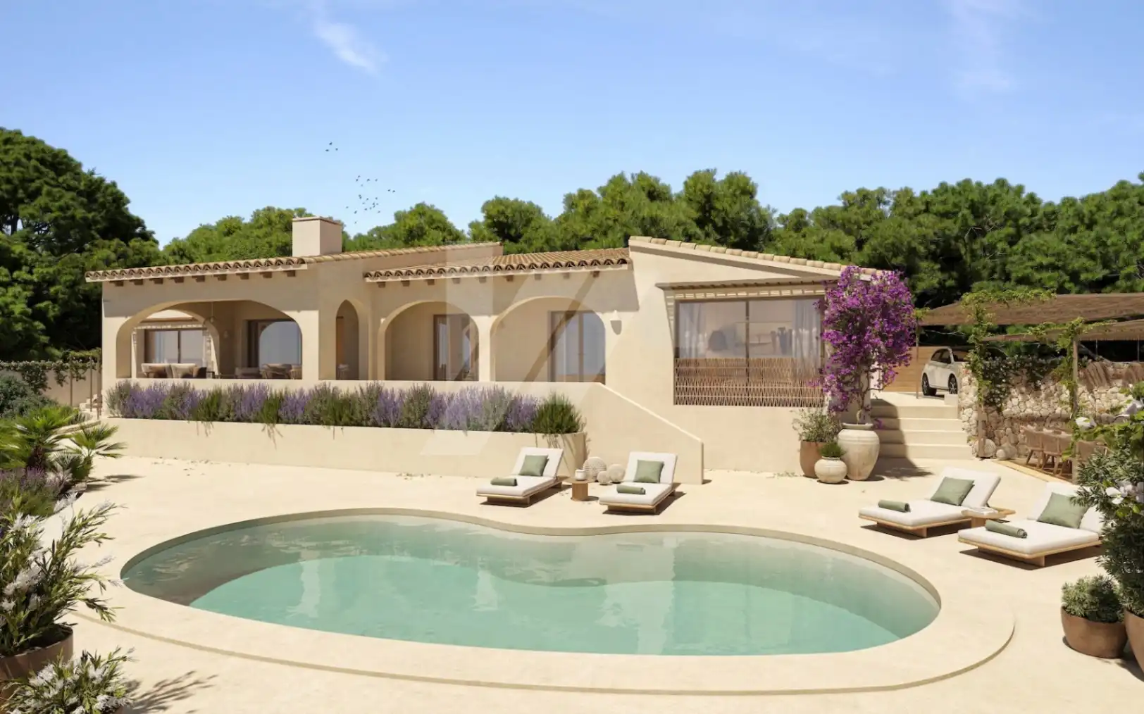 Villa con piscina in vendita a La Fustera, imagen 2