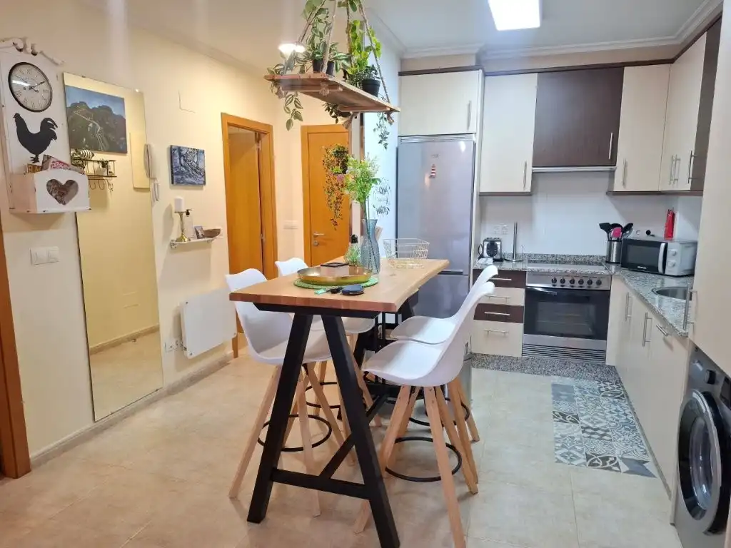 Cocina de Piso en venta en O Vicedo  con Trastero y Amueblado
