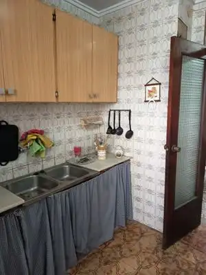 Cuina de Casa adosada en venda en Gandia amb Terrassa, Traster i Moblat