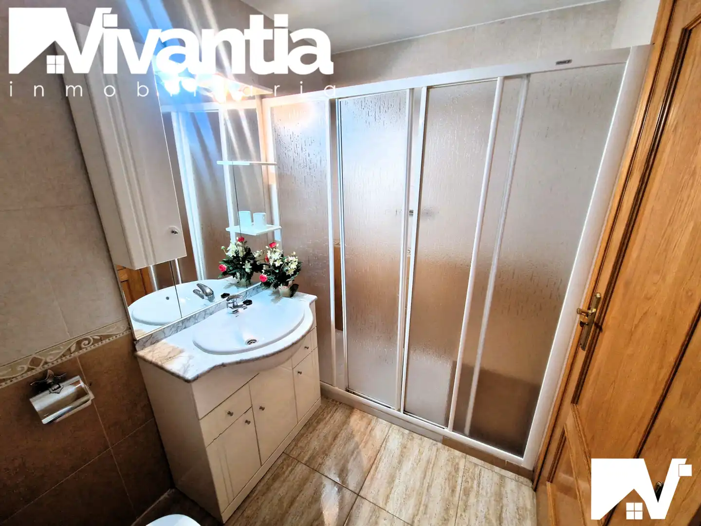 Badezimmer von Wohnung zum Verkauf in Lorca mit Klimaanlage, Heizung und Möbliert