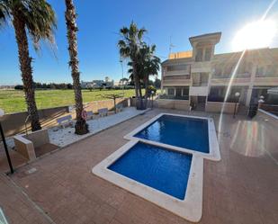 Swimming pool of House or chalet for sale in San Javier  with Air Conditioner, Heating and Private garden