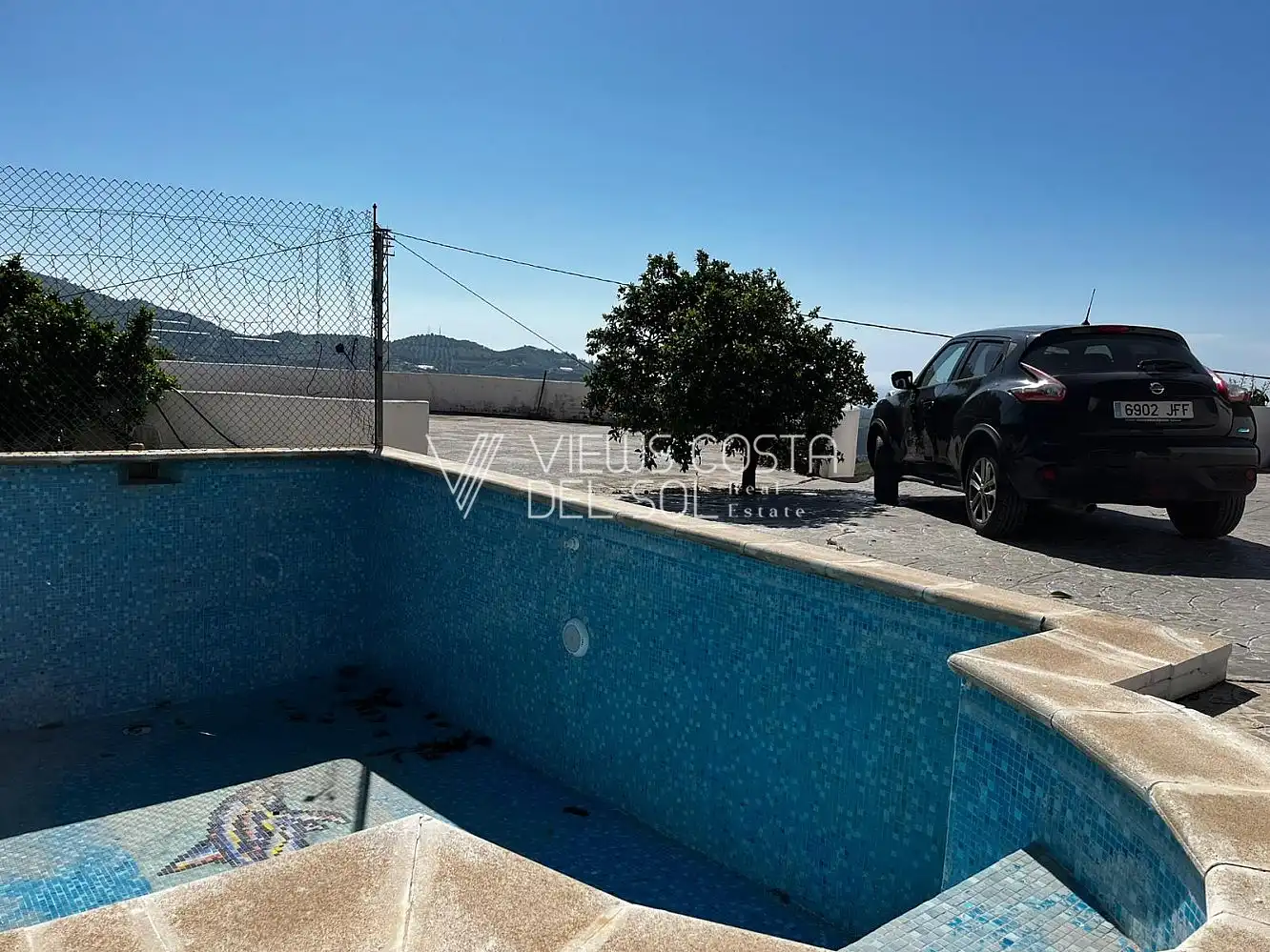 Piscina de Casa o xalet de lloguer en Algarrobo amb Aire condicionat, Calefacció i Terrassa