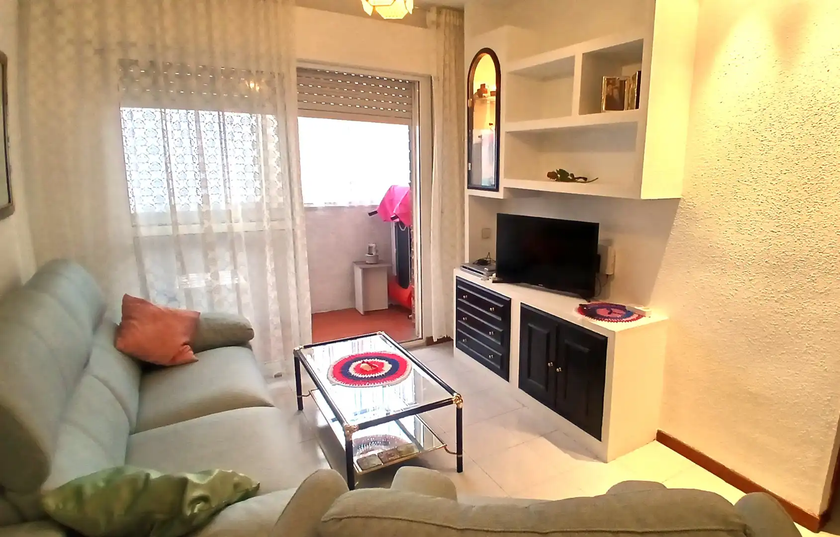 Sala de estar de Piso en venta en Collado Villalba con Calefacción, Terraza y Horno