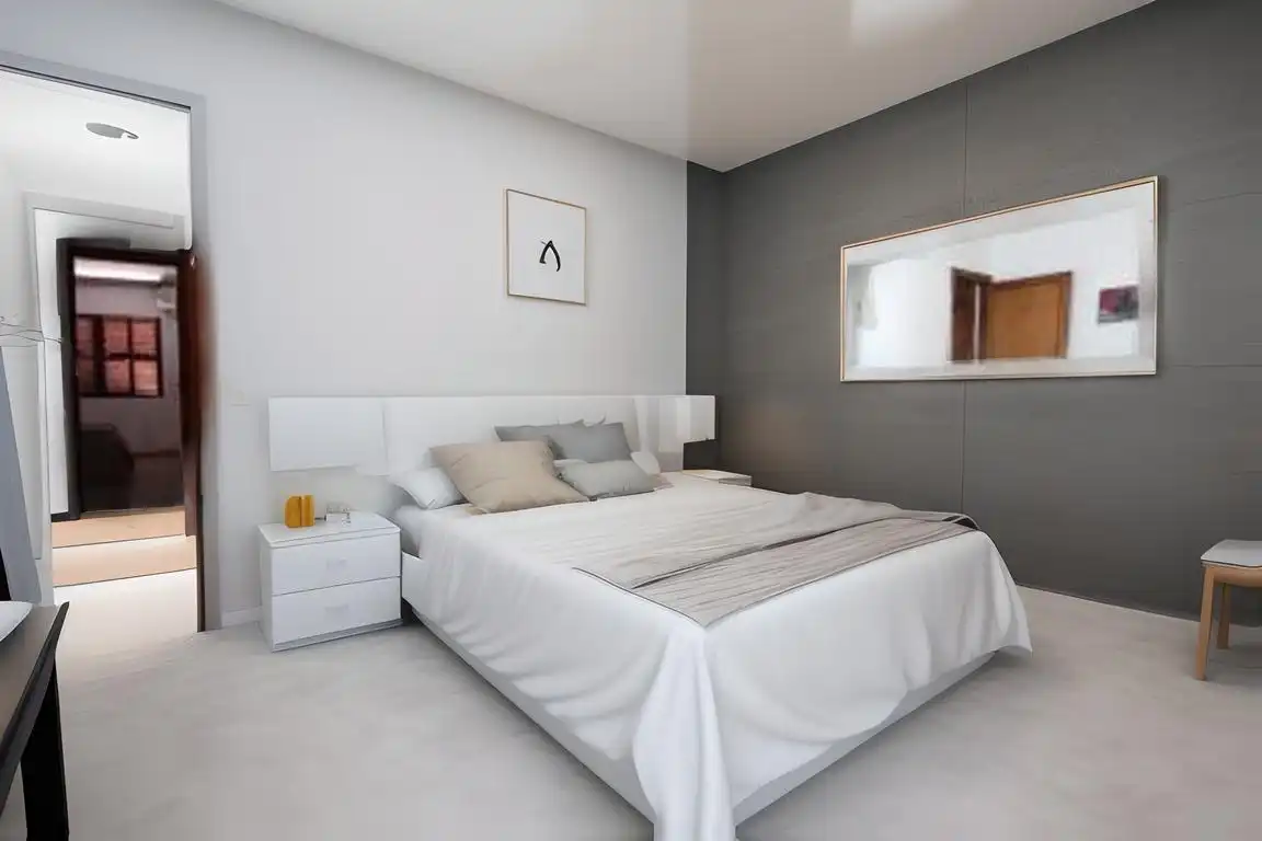 Dormitori de Dúplex en venda en  Palma de Mallorca amb Jardí privat, Terrassa i Piscina
