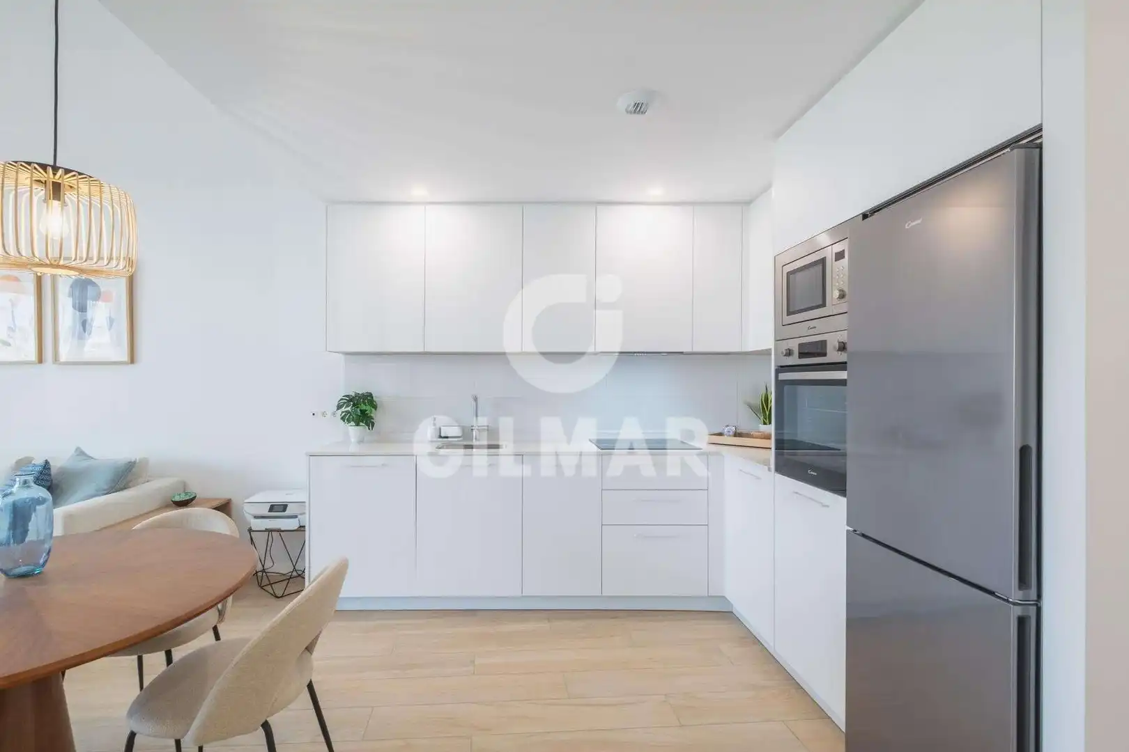 Küche von Wohnung zur Miete in Chipiona mit Klimaanlage, Privatgarten und Möbliert