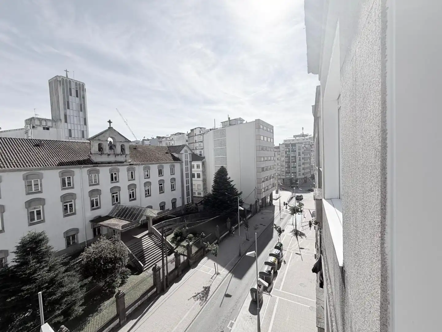 Vista exterior de Àtic en venda en Pontevedra Capital  amb Calefacció i Balcó