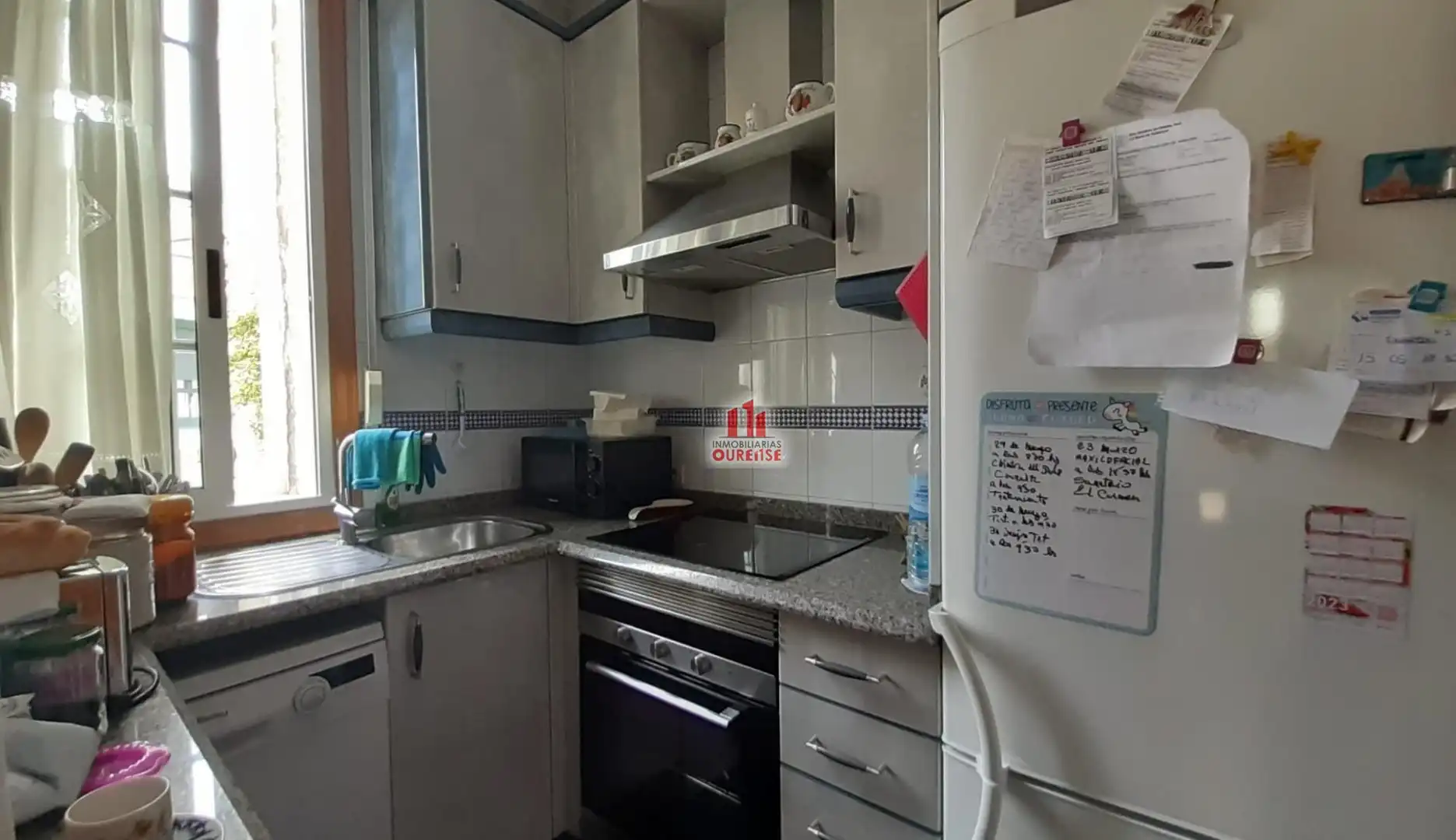 Kitchen of Houses for sale in Ourense Capital   with Furnished and Balcony