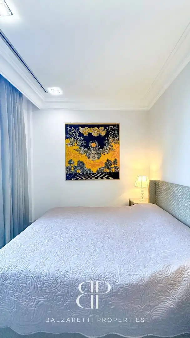 Schlafzimmer von Wohnung zur Miete in Barcelona mit Klimaanlage, Heizung und Parkett