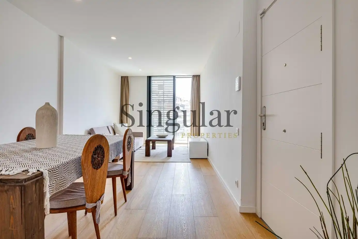 Dormitori de Àtic en venda en  Barcelona Capital amb Aire condicionat, Parquet i Balcó