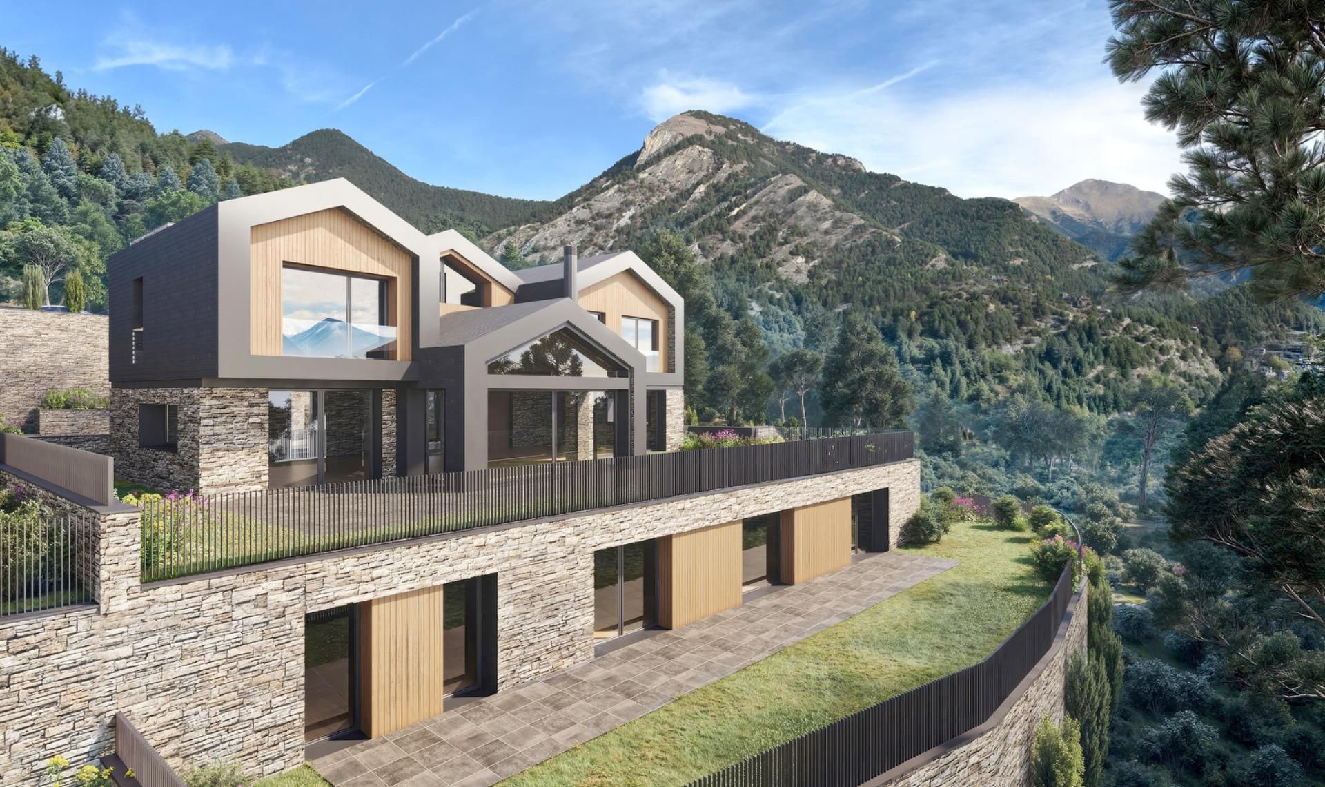 Vista exterior de Casa o chalet en venta en La Massana con Calefacción, Jardín privado y Parquet