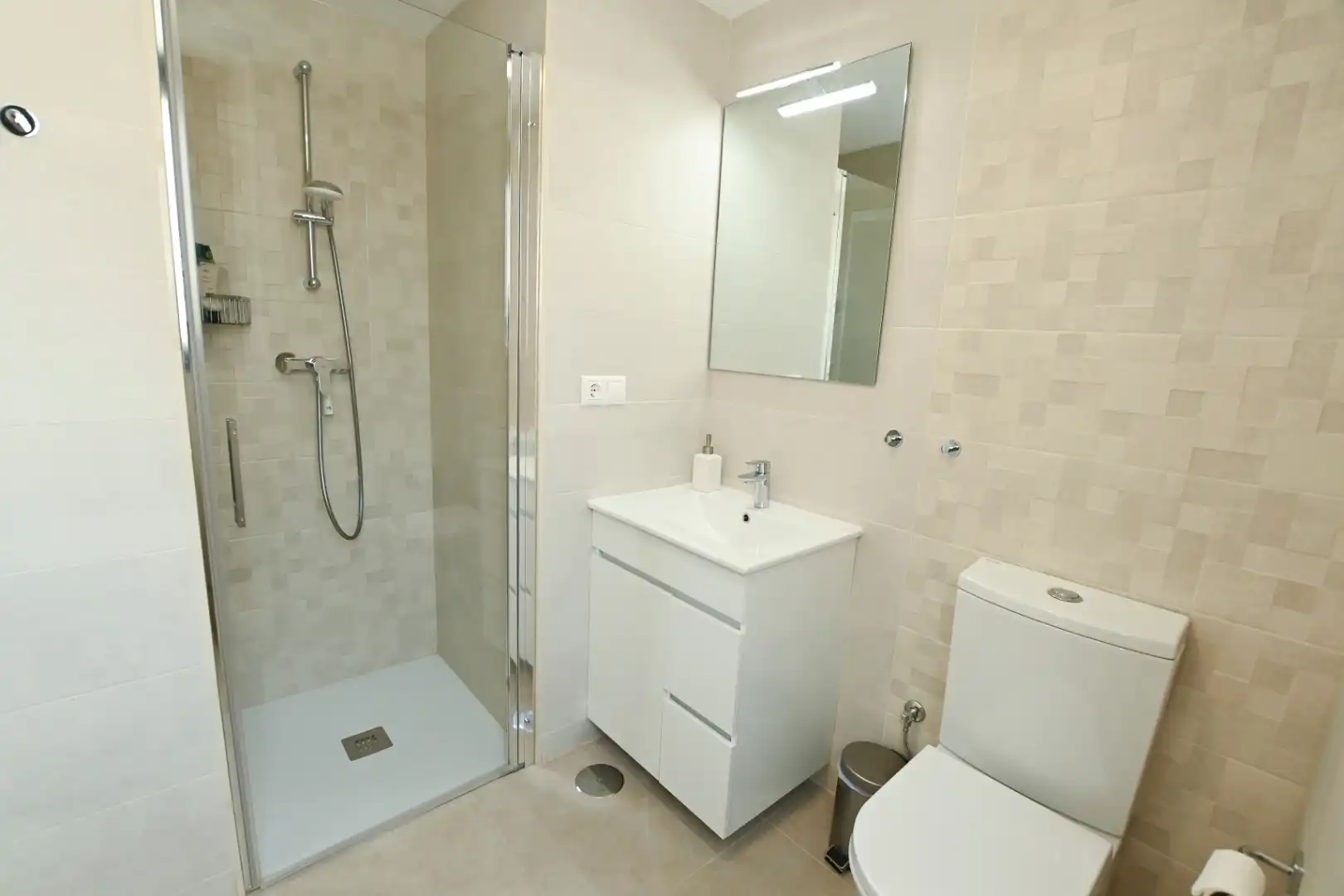 Bany de Apartament en venda en Calpe / Calp amb Aire condicionat, Terrassa i Traster