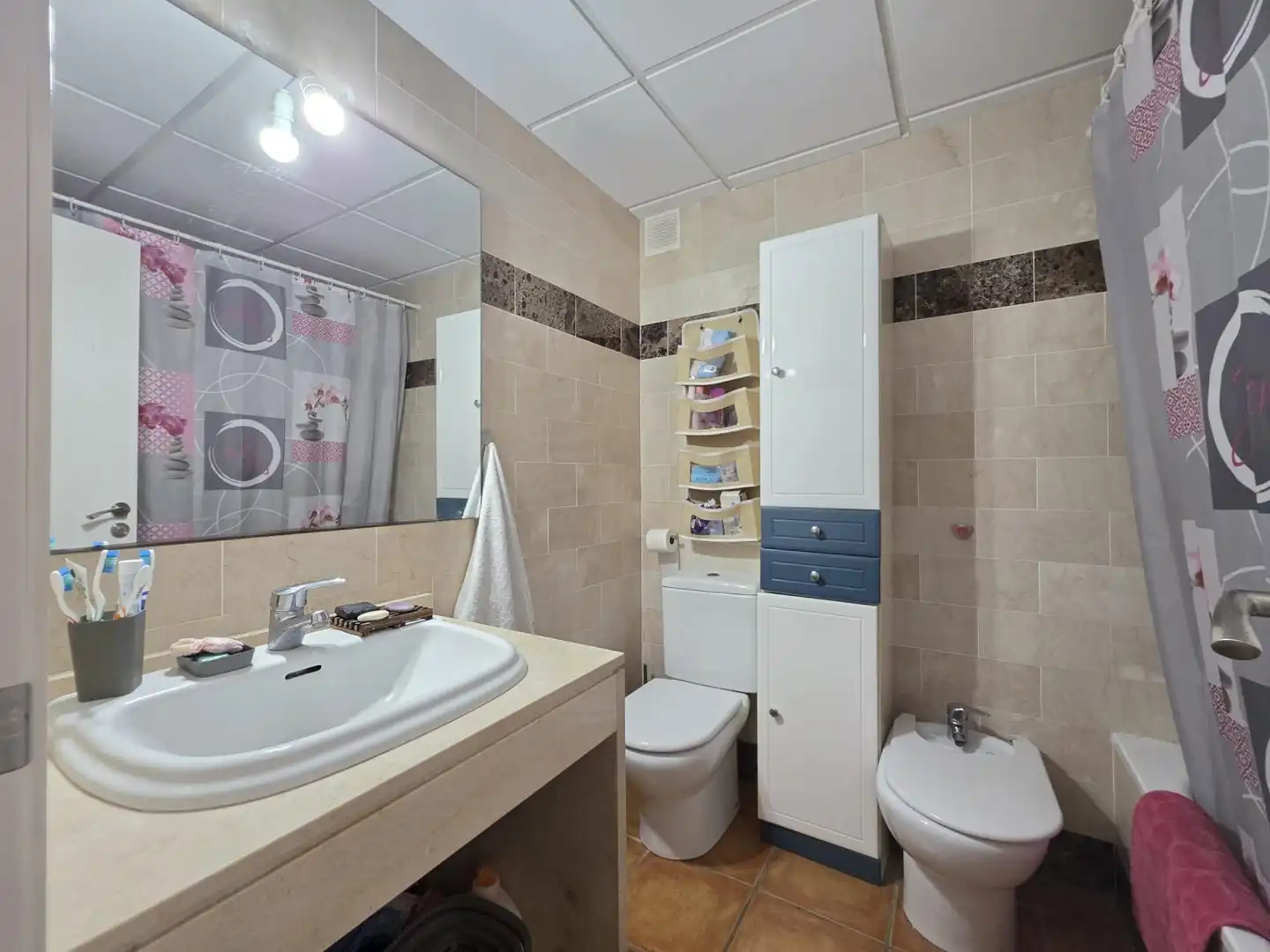 Badezimmer von Wohnungen zur Miete in El Ejido mit Terrasse, Möbliert und Gemeinschaftspool