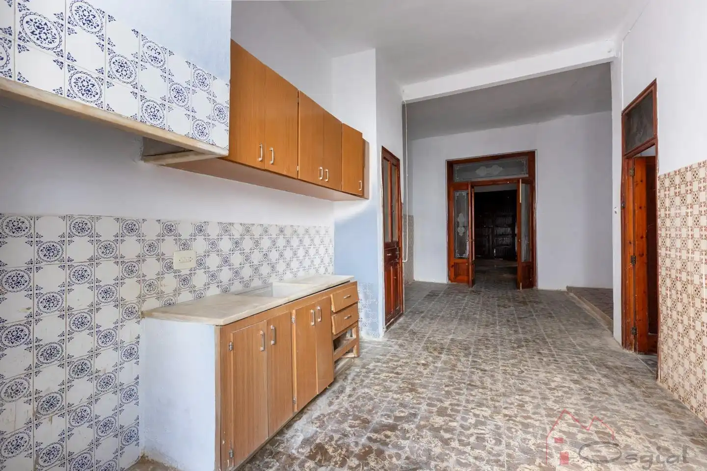 Cocina de Casa o chalet en venta en Alcàsser con Terraza