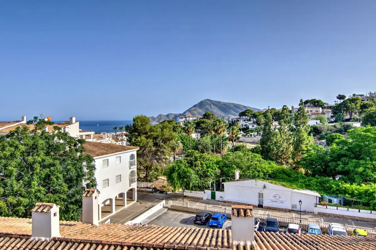 Vista exterior de Dúplex en venta en Altea con Aire acondicionado, Calefacción y Jardín privado