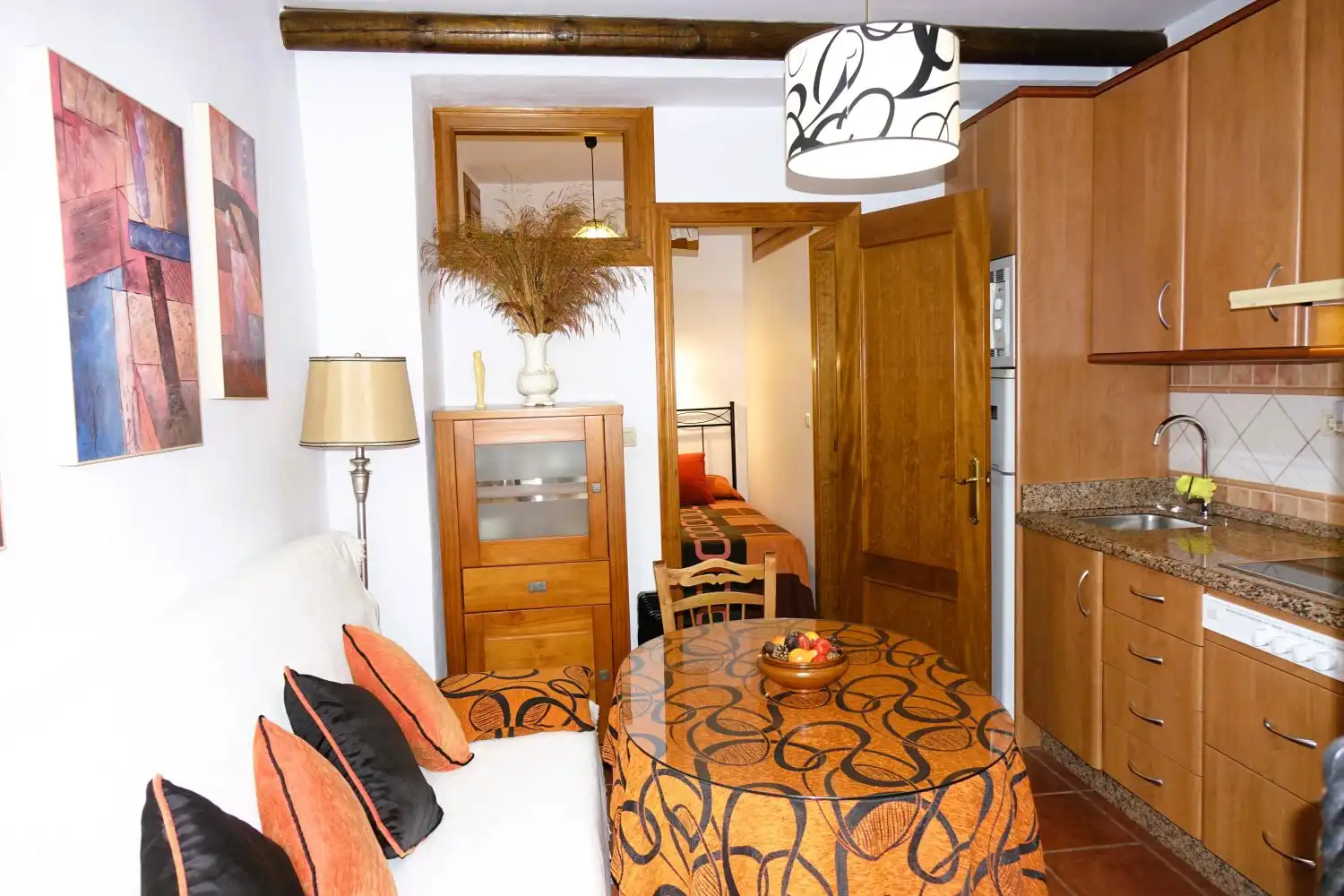 Sala de estar de Apartamento de alquiler en Órgiva