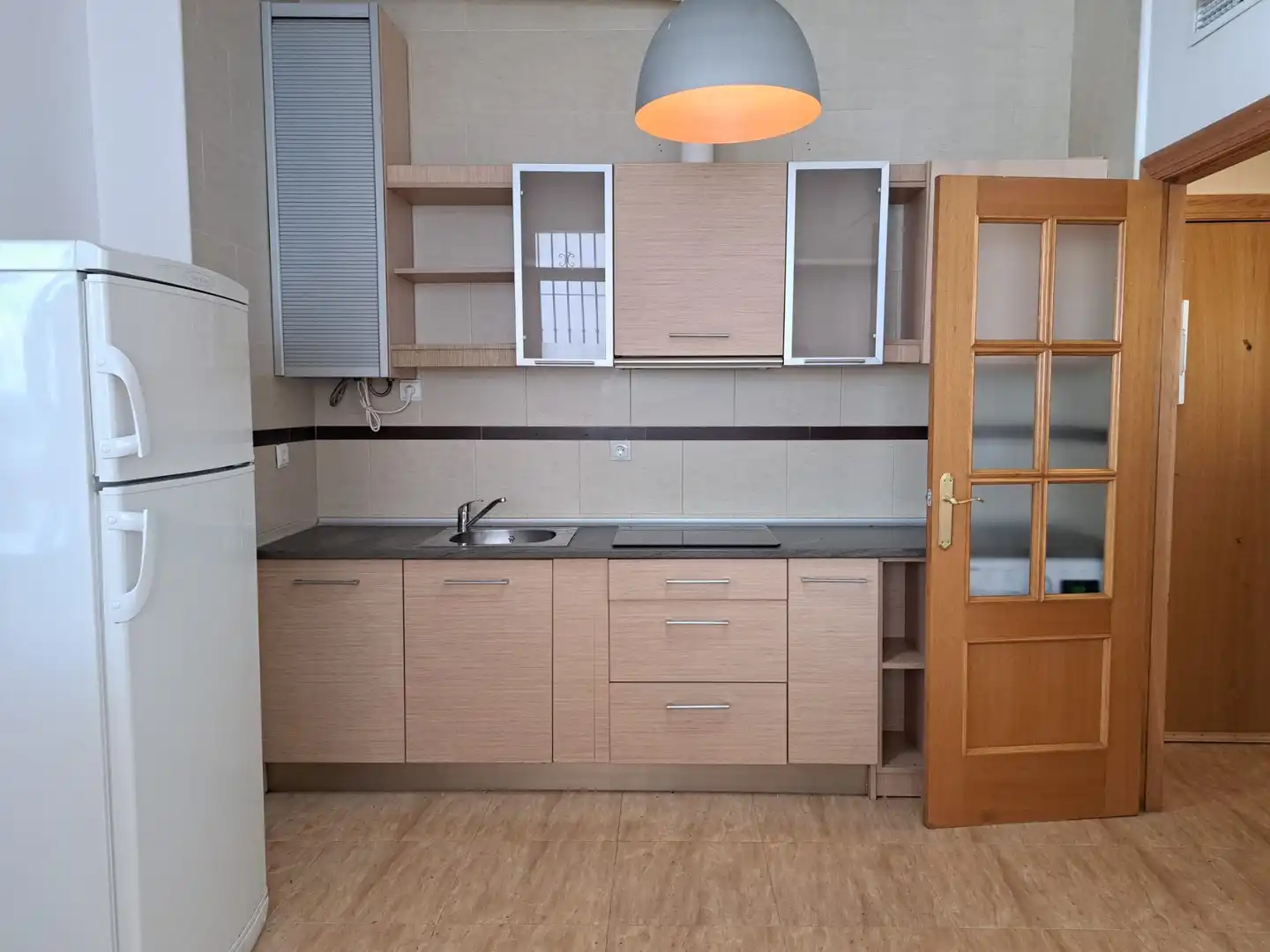 Kitchen of Flat for rent in Roquetas de Mar  with Air Conditioner, Heating and Furnished