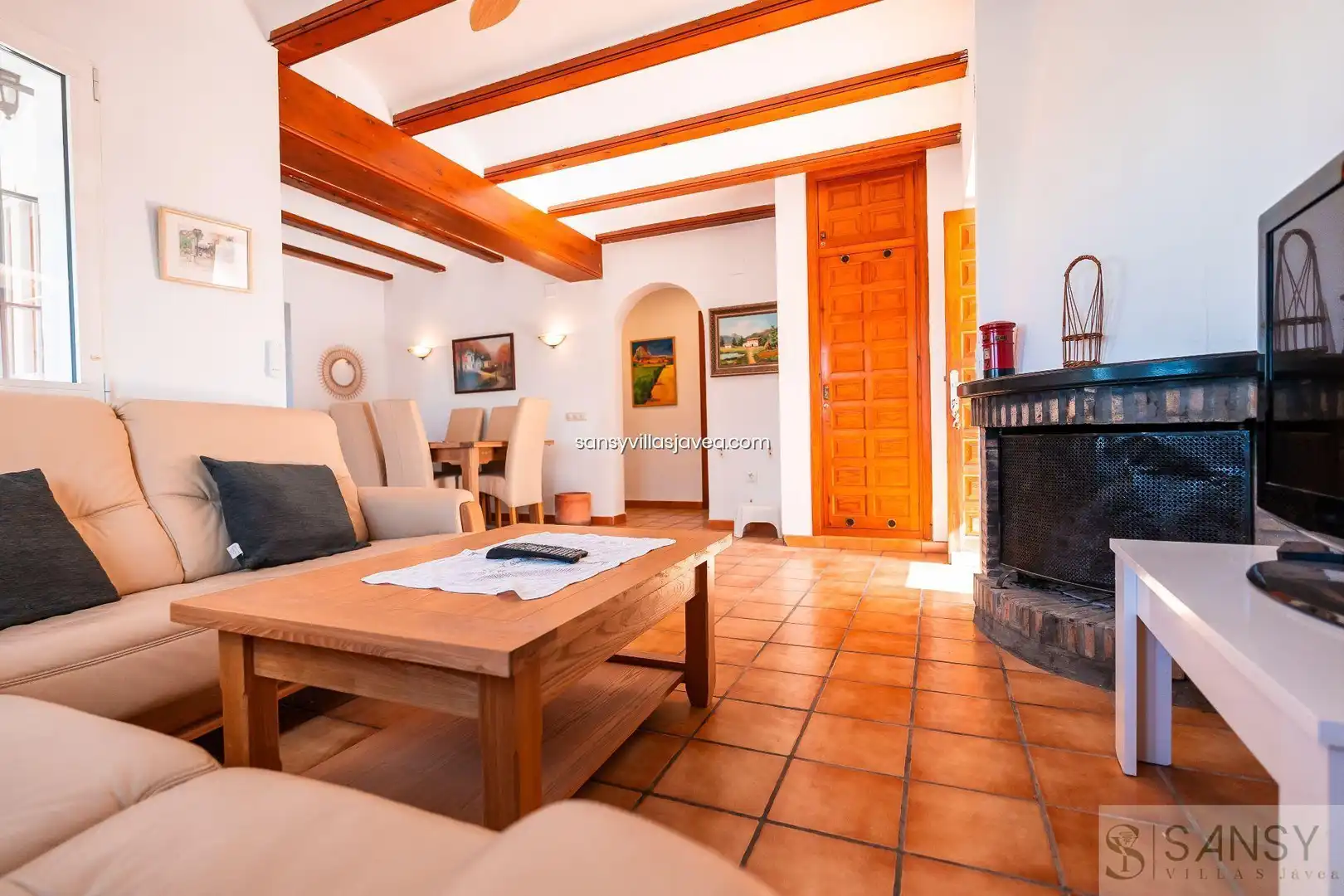 Living room of Houses for sale in Jávea / Xàbia  with Storage room
