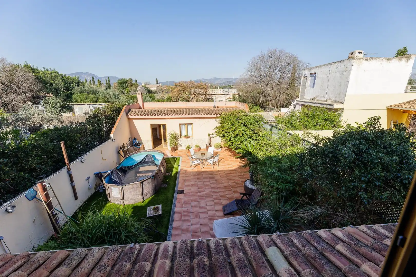 Terraza de Casa o chalet en venta en  Palma de Mallorca con Aire acondicionado, Jardín privado y Terraza