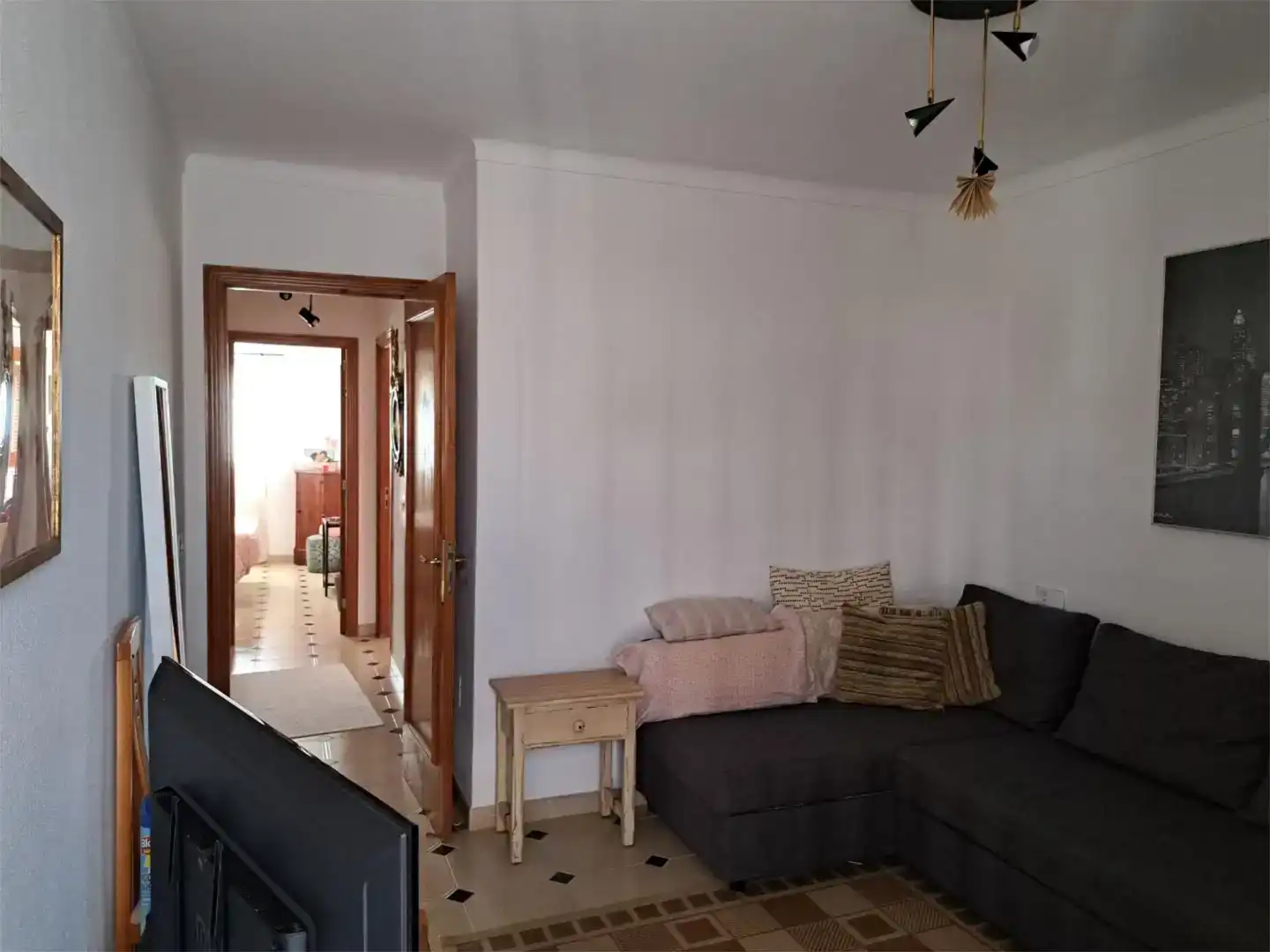 Sala d'estar de Pis en venda en Santa Margalida amb Aire condicionat i Balcó