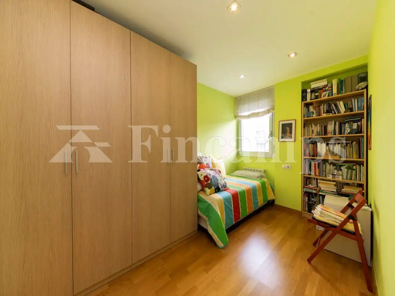 Bedroom of Attic for sale in Terrassa  with Air Conditioner, Heating and Parquet flooring