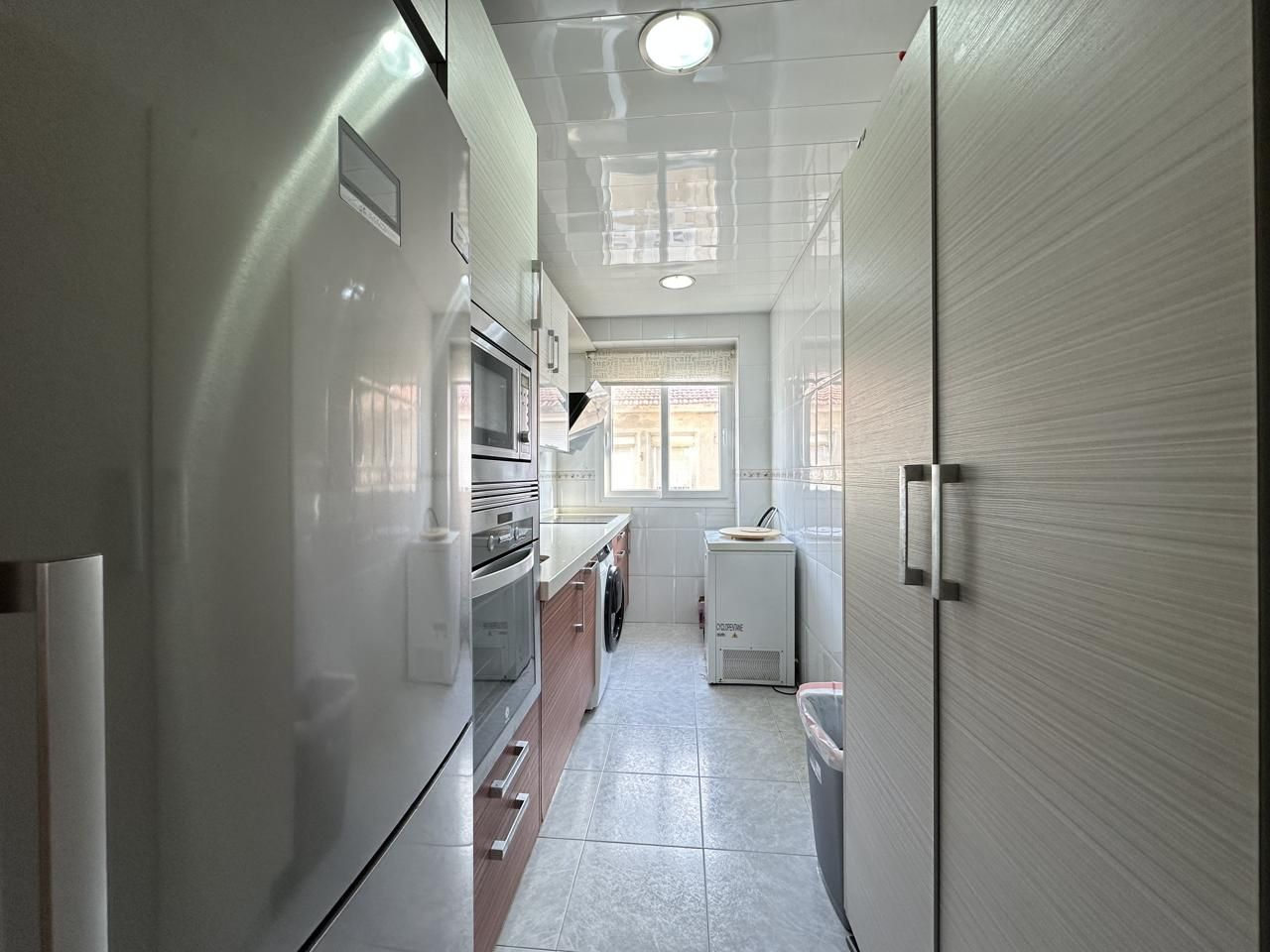 Kitchen of Flat for sale in Cartagena  with Air Conditioner and Furnished