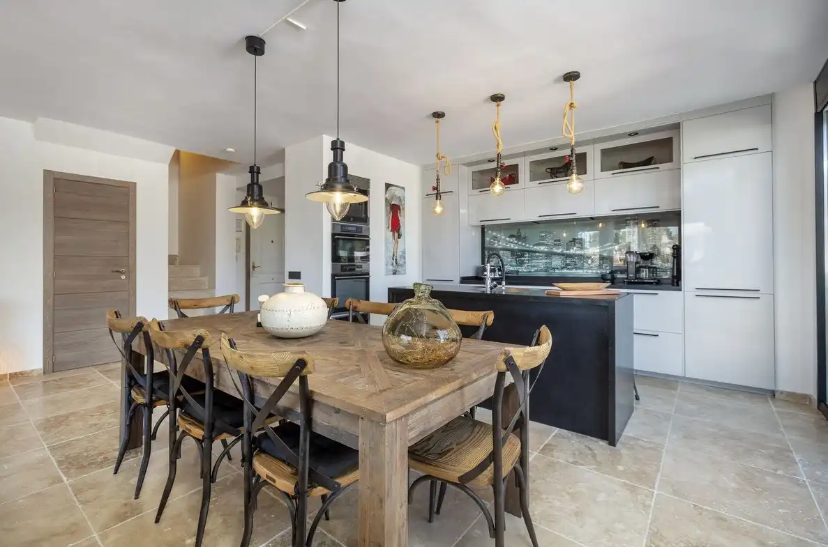 Cocina de Dúplex en venta en Marbella con Aire acondicionado, Calefacción y Terraza