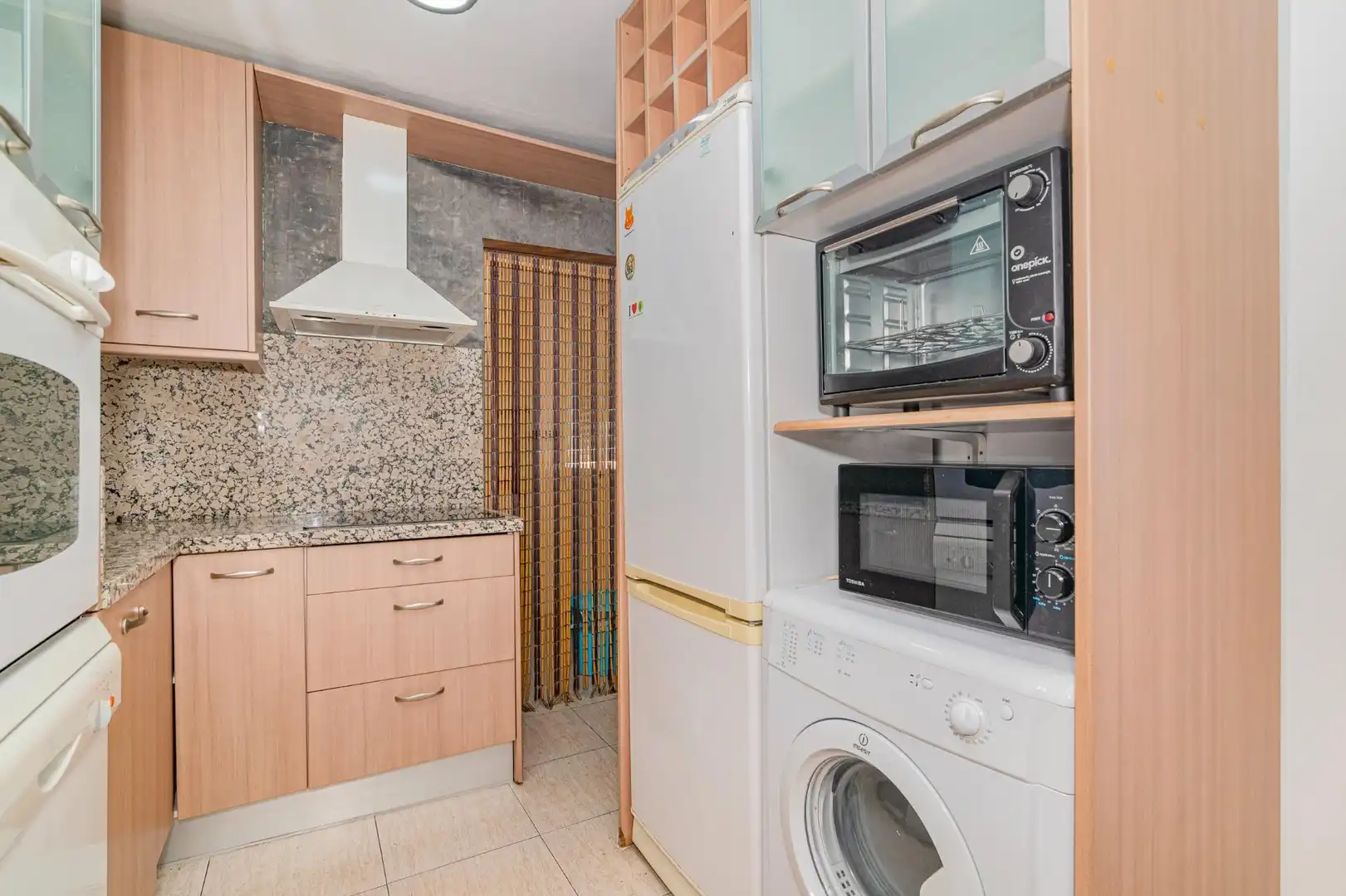 Kitchen of Flat for sale in Granada  with Air Conditioner and Balcony