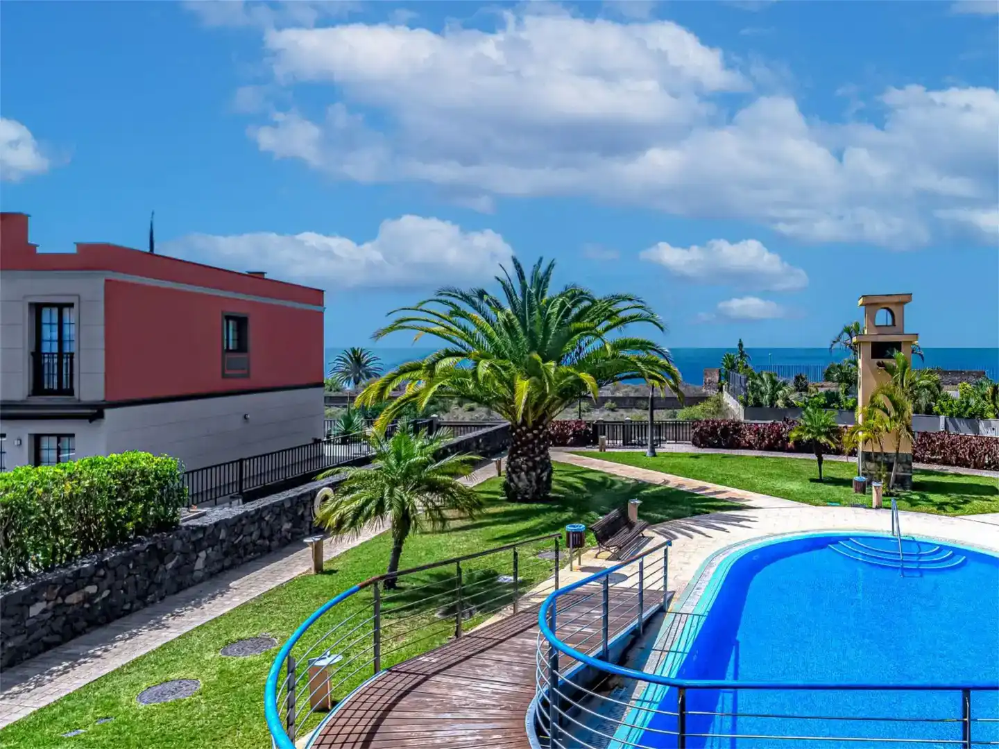 Piscina de Casa o xalet de lloguer en Santa Úrsula amb Aire condicionat, Jardí privat i Parquet