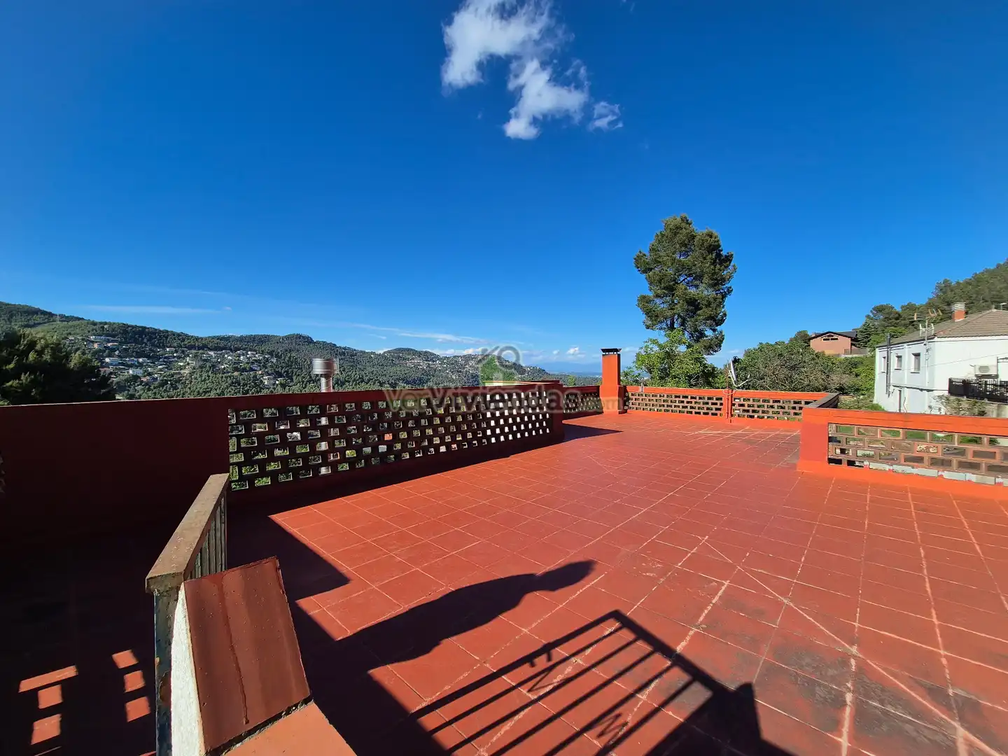 Terraza de Casa o chalet en venta en Corbera de Llobregat con Calefacción, Jardín privado y Parquet