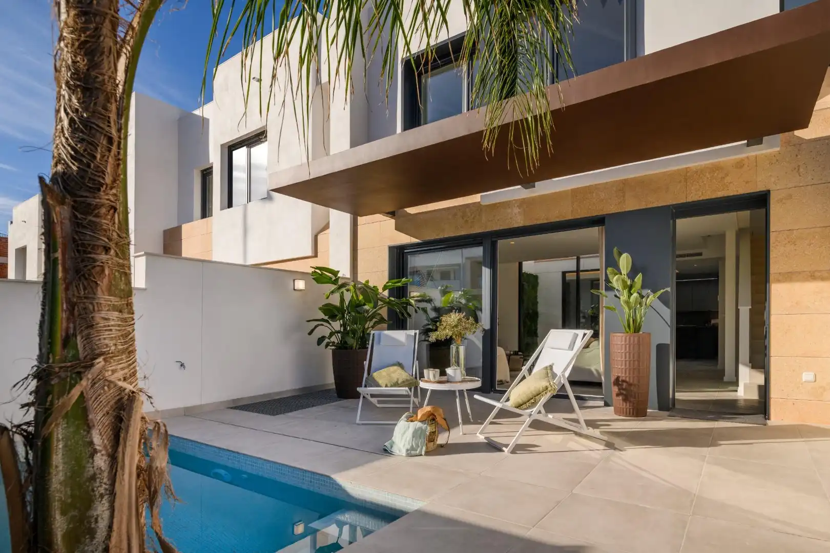 Terrassa de Casa o xalet en venda en Murcia amb Aire condicionat, Jardí privat i Terrassa