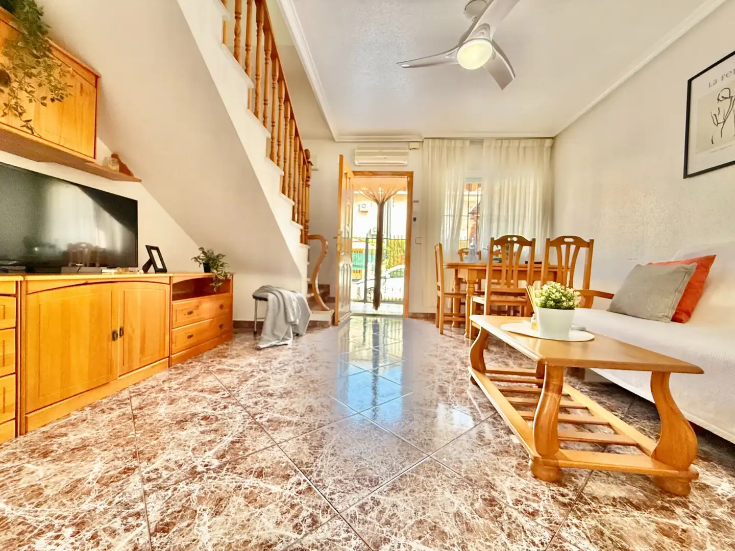 Sala de estar de Casa o chalet en venta en San Pedro del Pinatar con Jardín privado, Terraza y Trastero