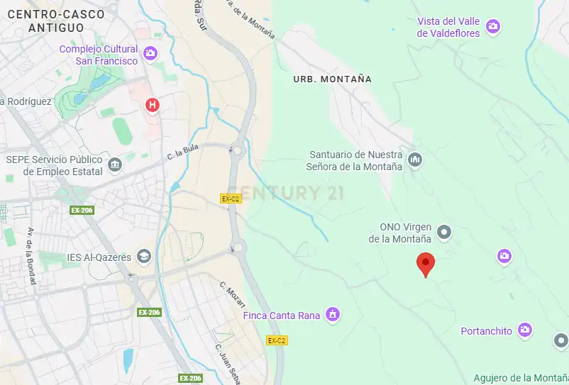 Vista exterior de Casa o xalet en venda en Cáceres amb Jardí privat i Piscina