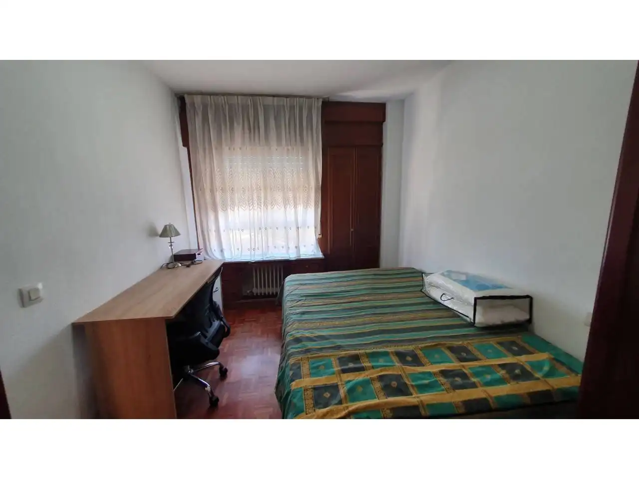Schlafzimmer von Wohnung zur Miete in Leganés mit Heizung, Terrasse und Möbliert