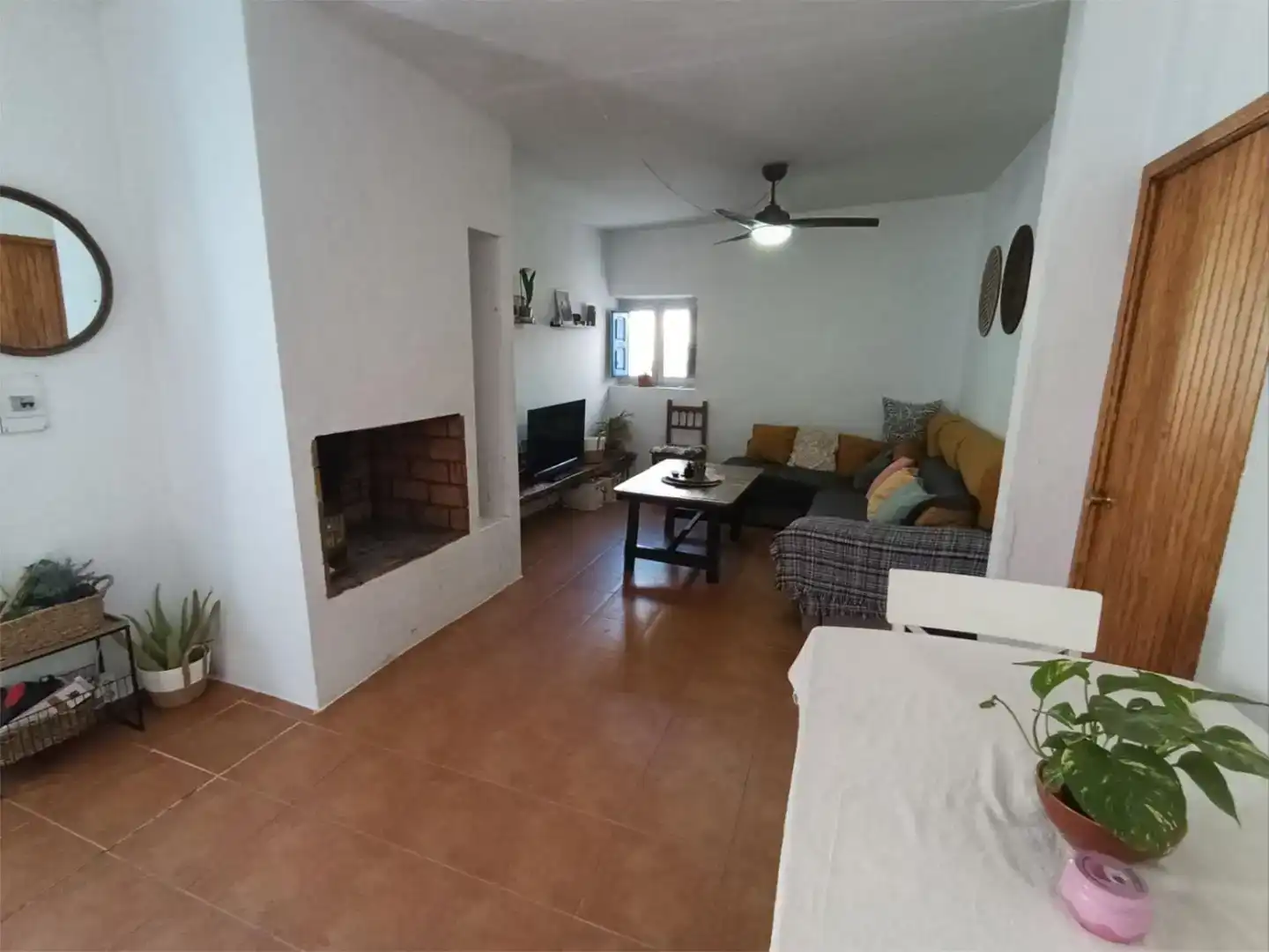 Sala de estar de Piso en venta en Ugíjar con Aire acondicionado