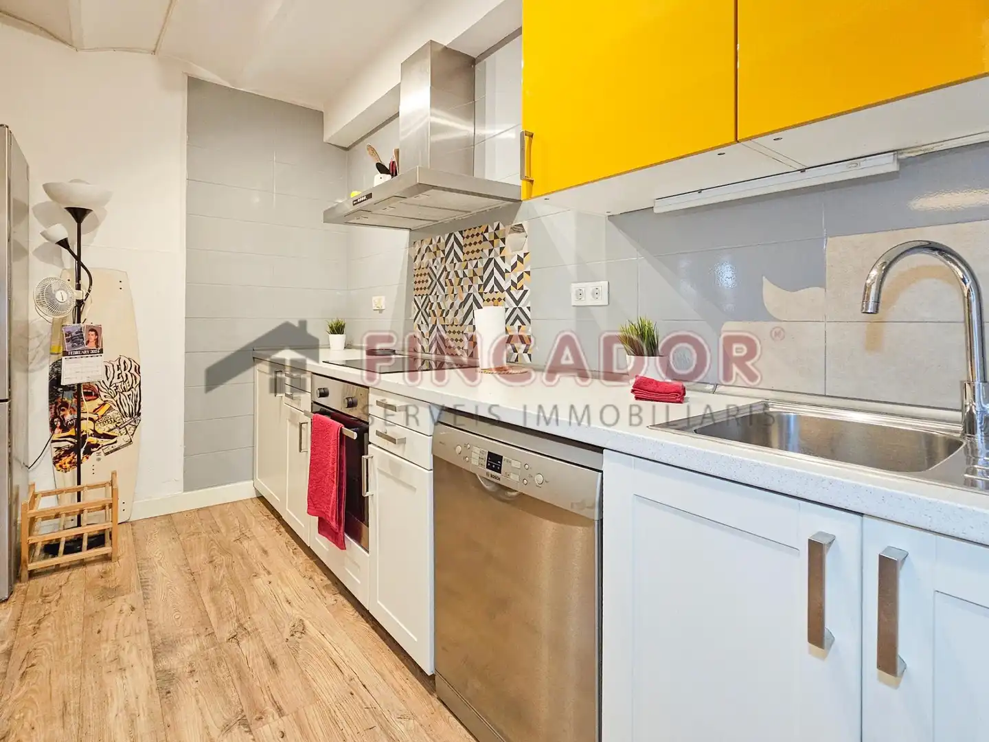 Kitchen of Duplexes for sale in Barcelona  with Heating and Furnished